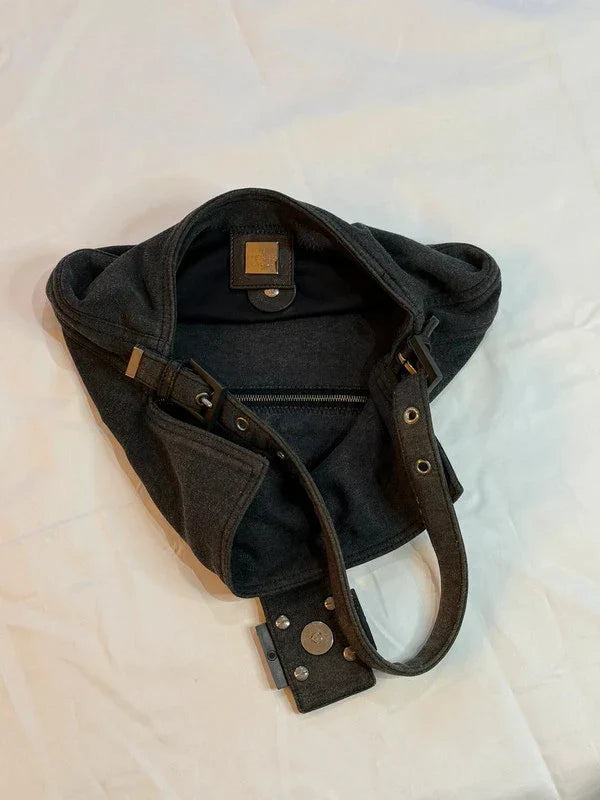 Fendi Baguette Shoulder Bag Grey