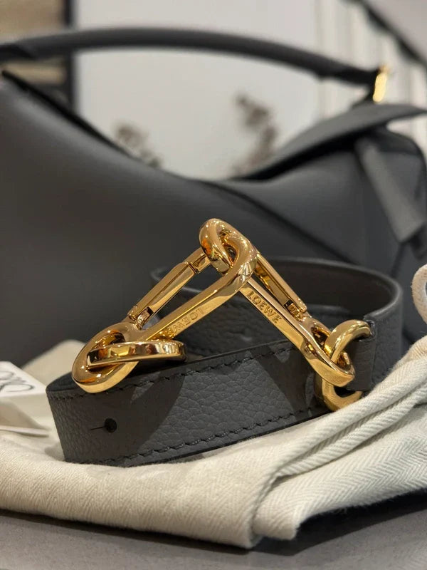 Loewe small leather puzzle bag