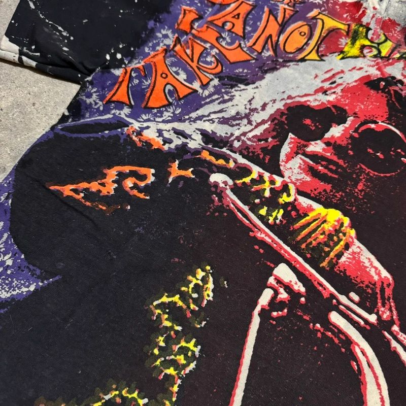 Vintage Mosquitohead Acid Wash Janis Joplin Tee stedman