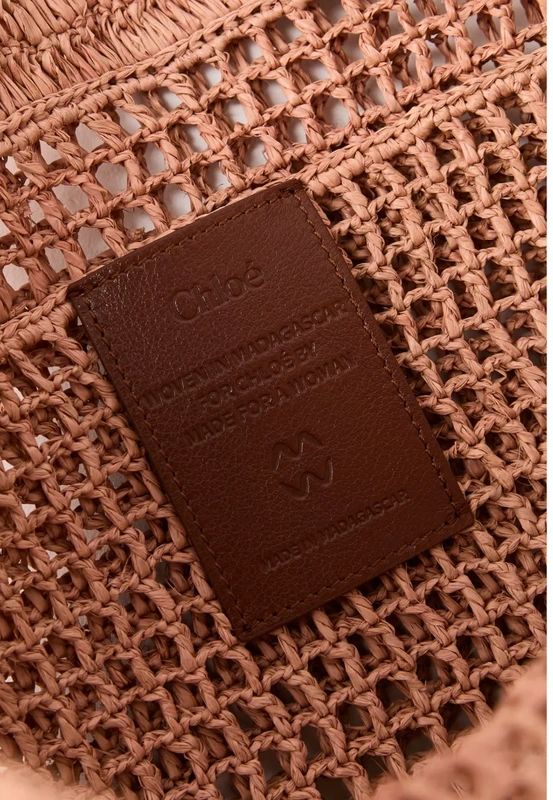 Sommertasche Raffiabast Summer Banana East-West Chloé 2x getragen