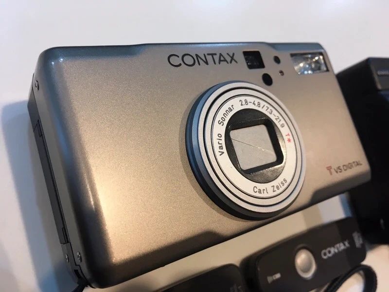 Contax Silver and Grey Cameras-and-accessories